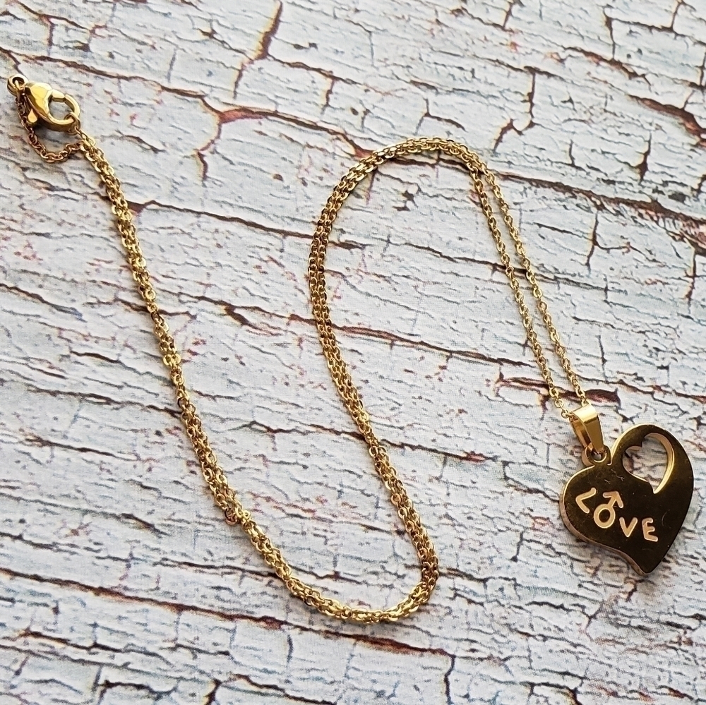 𝅺HEART necklace